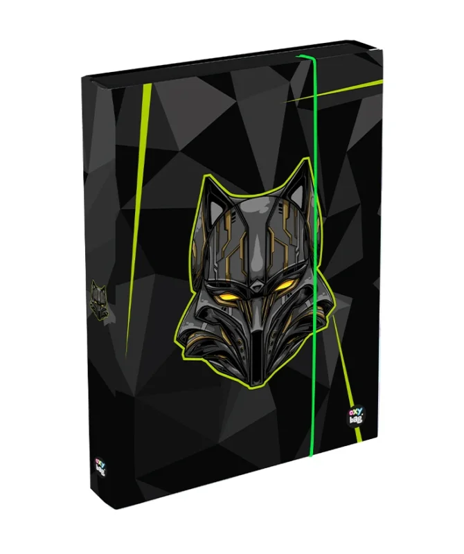 Sezónní Sleva Desky na sešity s boxem A4 Jumbo - Wolf