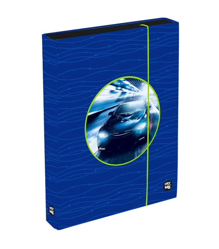 Tovární Cena Desky na sešity s boxem A4 Jumbo Oxy Sherpy - Blue