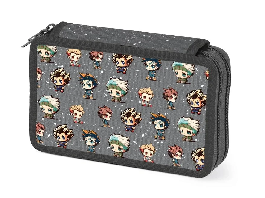 Omezená Nabídka Penál 2patrový prázdný - Anime mascots