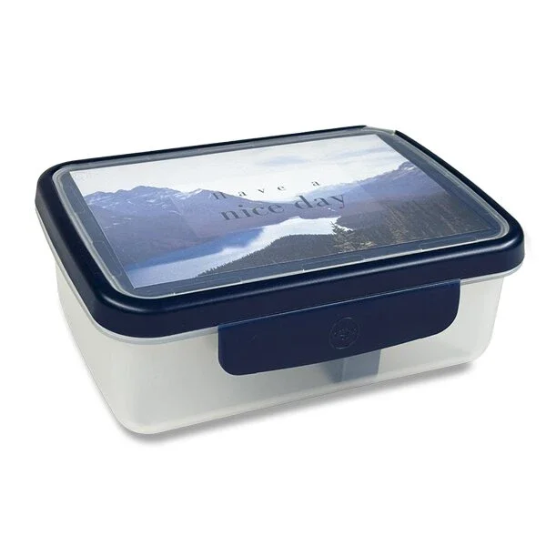 Svačinový box Zdravá sváča Uni - tm. modrá Must-Have