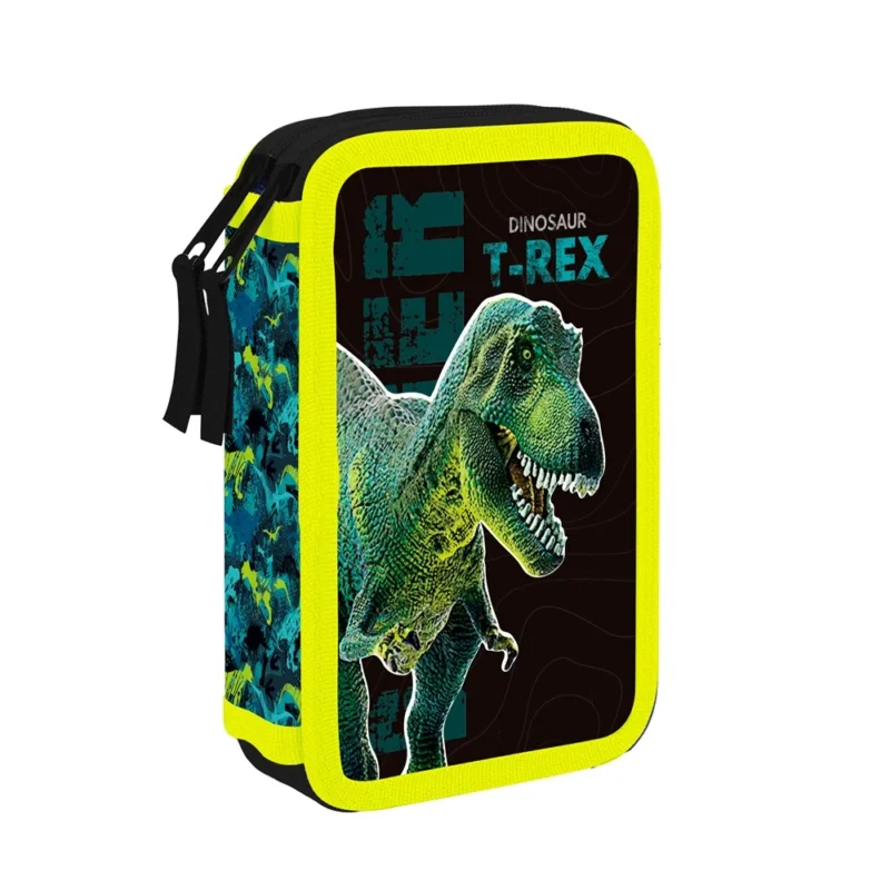 Nejprodávanější Penál 2patrový prázdný - Premium Dinosaurus