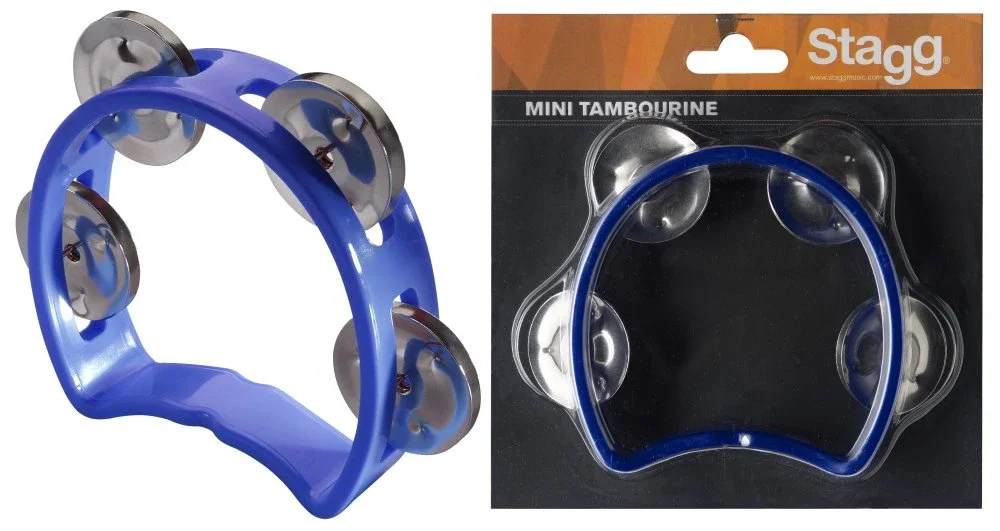 Dokud Zásoby Vydrží Mini tamburína - modrá