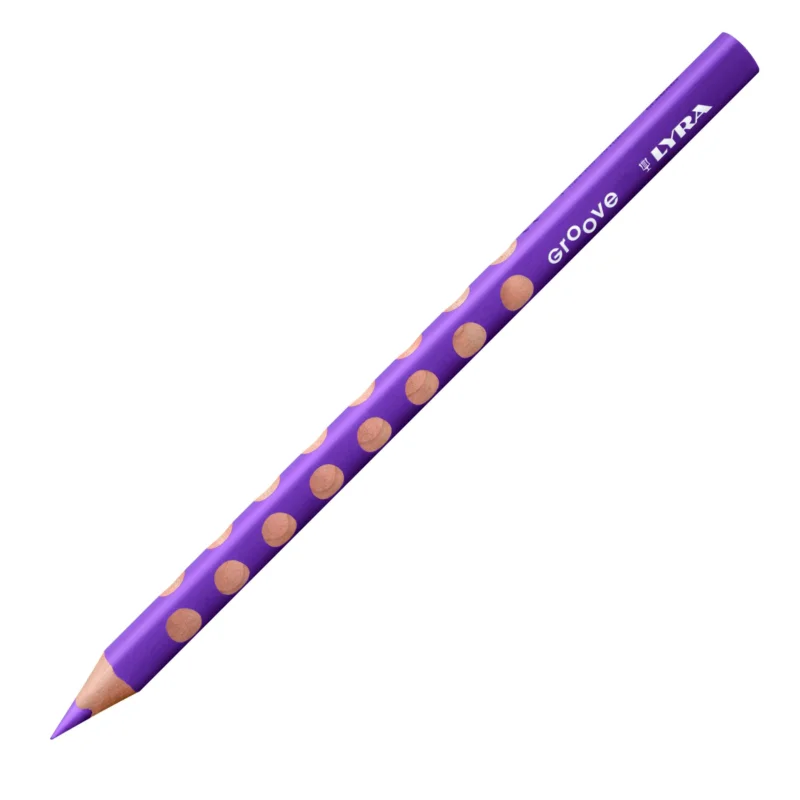 Pastelka Lyra GROOVE JUMBO, trojhranná - sv. fialová Akční Nabídka