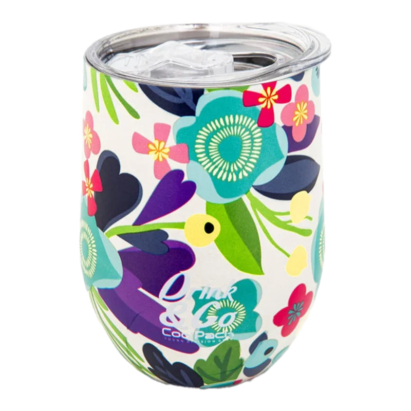 Vrácení Zdarma Termohrnek CoolPack 350 ml nerez - Flower me