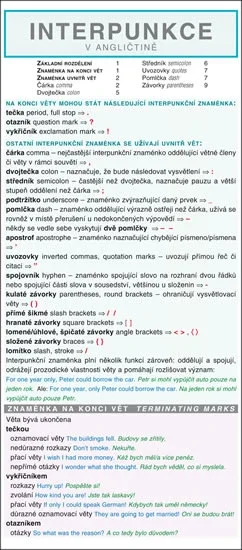 Interpunkce v angličtině Speciální Cena