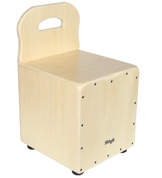 Pouze Dnes Dětský cajon přírodní se zádovou opěrkou