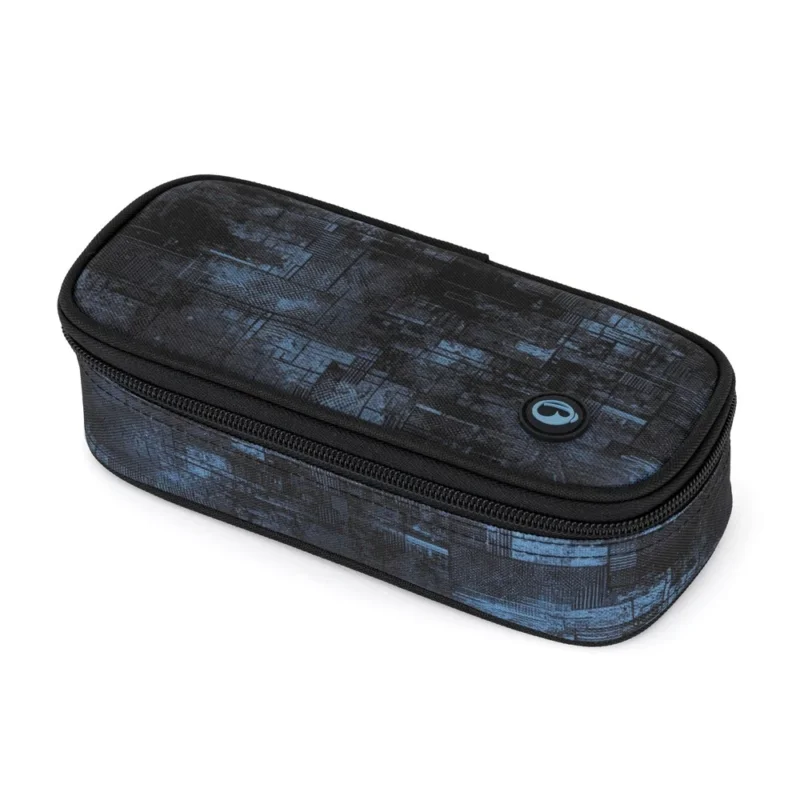 Školní penál Bagmaster Bag- černomodrý Sleva
