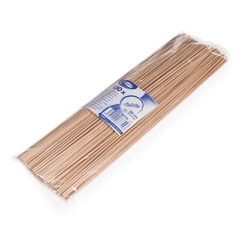 Hit Sezóny Špejle nehrocené, průměr 2,5 mm, 30 cm - 100 ks