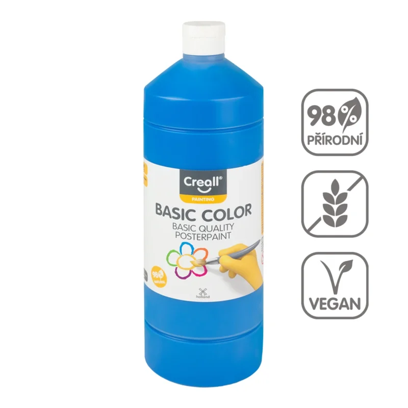 Temperová barva Creall - 1 L - základní modrá Nejlepší Cena