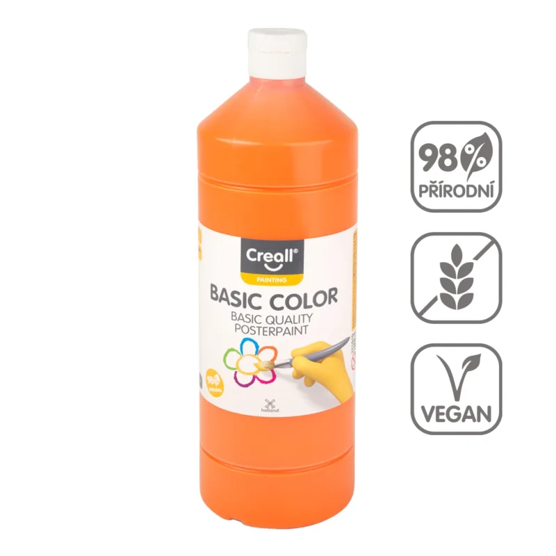 Temperová barva Creall - 1 L - oranžová Tovární Cena