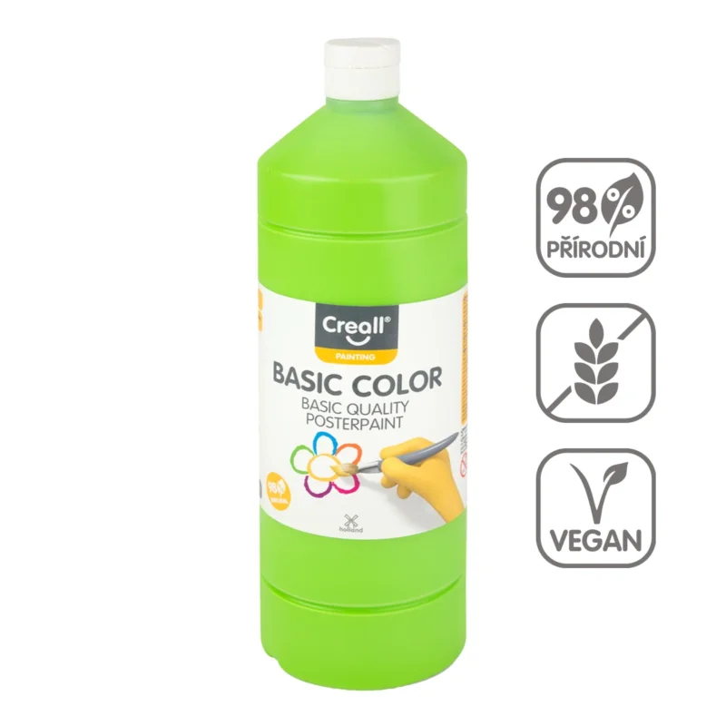 Temperová barva Creall - 1 L - světle zelená Koupit Online