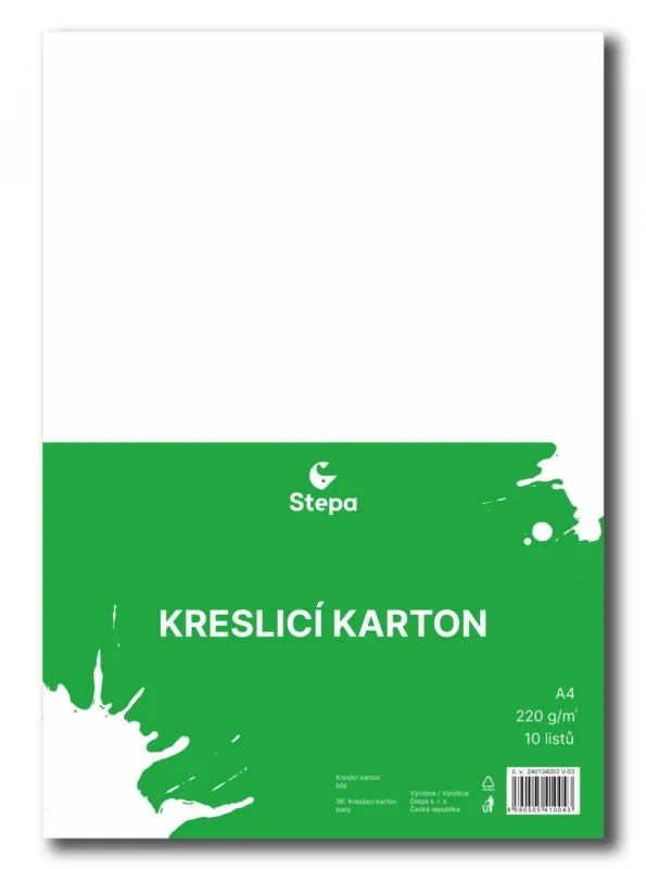 Poslední Šance Kreslicí karton A4 220 g - 10 ks
