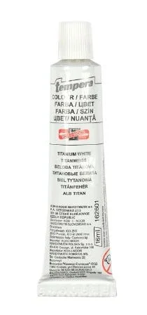 Super Cena Koh-i-noor temperová barva - běloba titanová 16 ml
