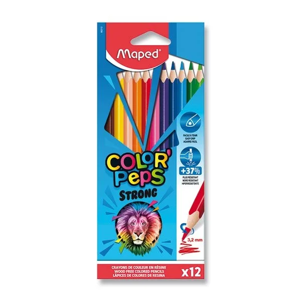 Pastelky MAPED Color´Peps STRONG - 12 barev Objednat Nyní