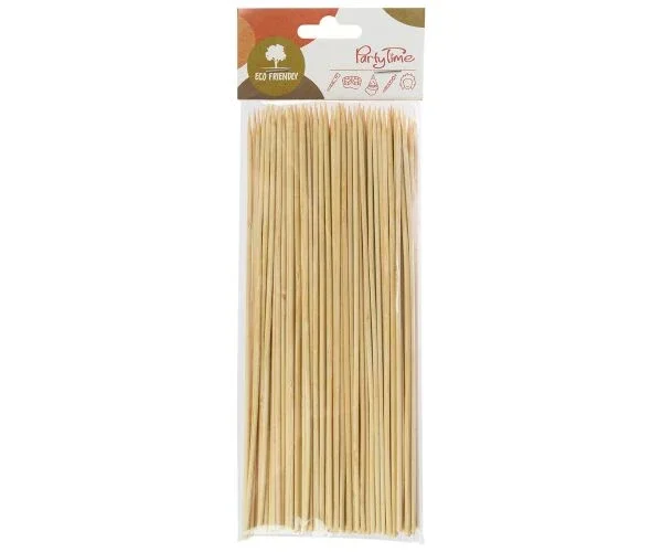 Špejle s hrotem bambusové 30 cm – 100 ks Cenově Výhodný