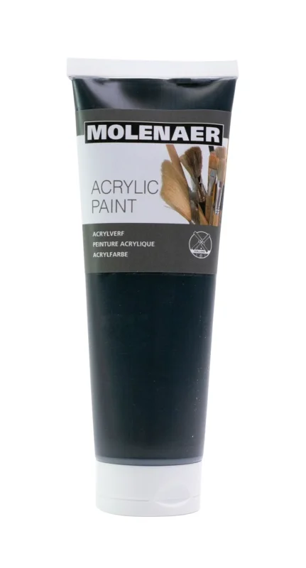 Akrylová barva Molenaer 250 ml - černá Kup Teď
