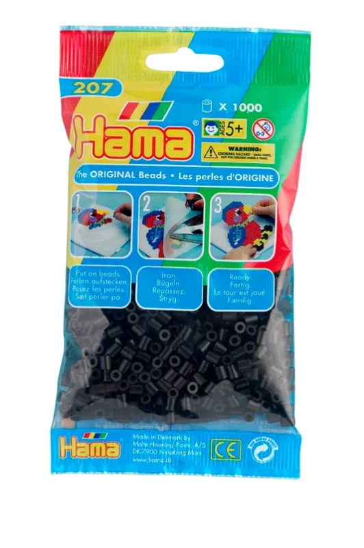 Nejprodávanější HAMA korálky MIDI - černé