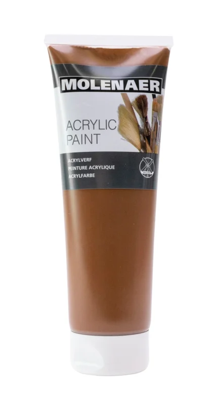 Expresní Doručení Akrylová barva Molenaer 250 ml - hnědá