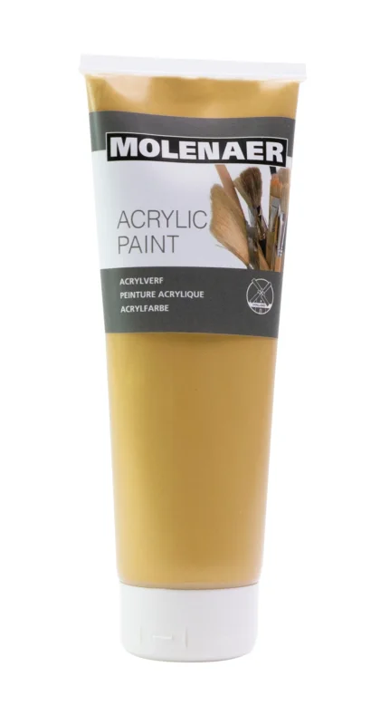 Nejlepší Volba Akrylová barva Molenaer 250 ml - zlatá