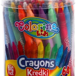 Zlevněný Voskovky Colorino - 64 ks v kelímku