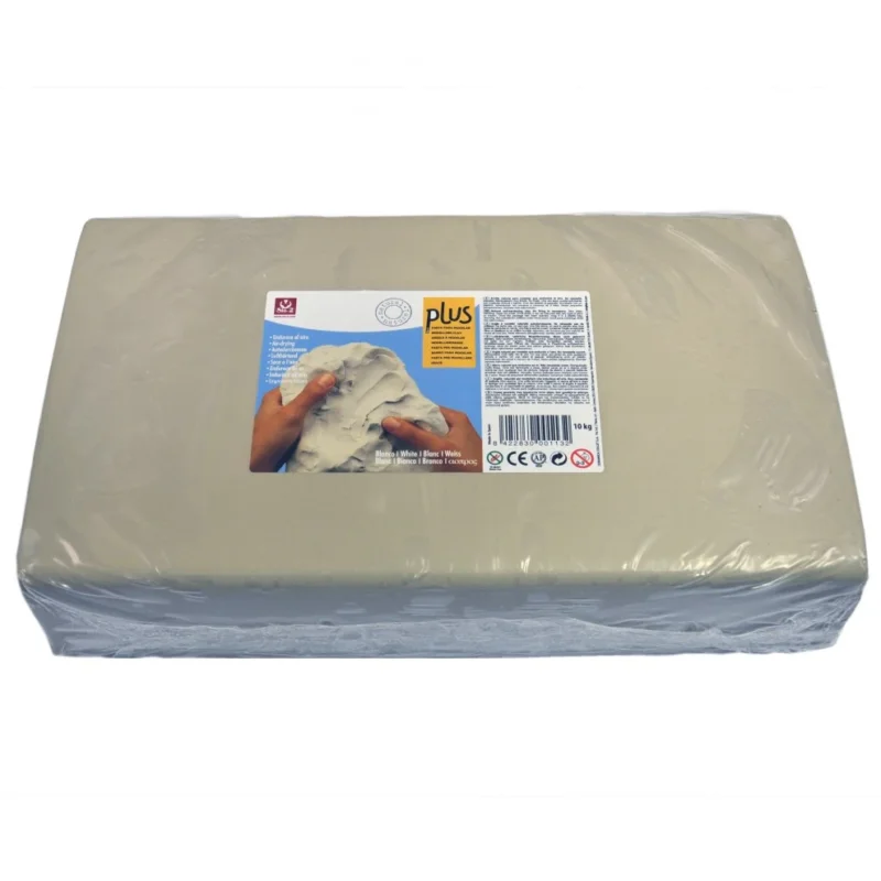 Sezónní Sleva Keramická hmota Plus bez výpalu - 10 kg přírodní bílá