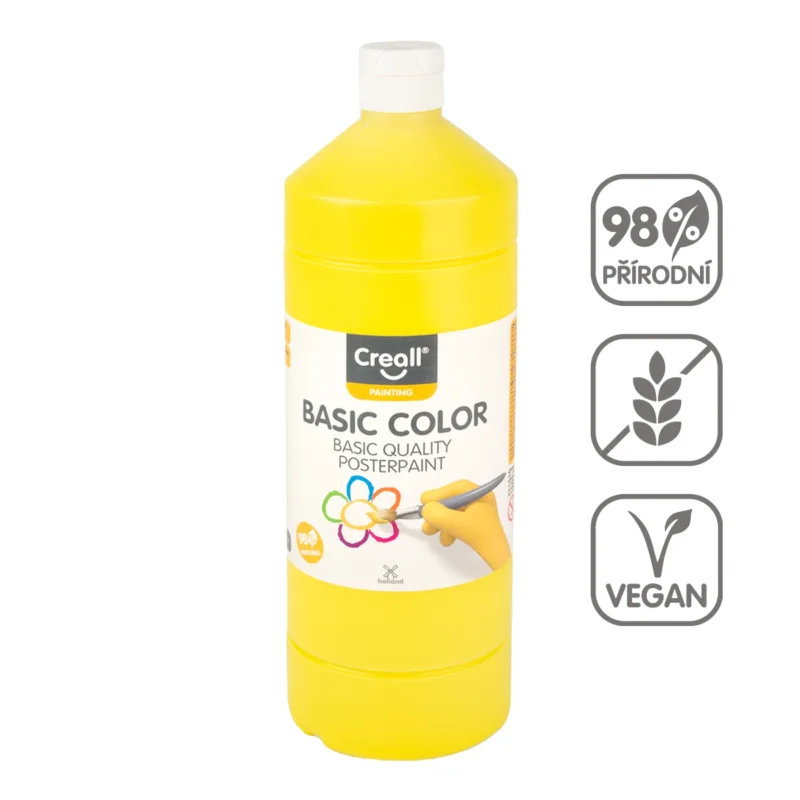 Ověřený Temperová barva Creall 500 ml - žlutá