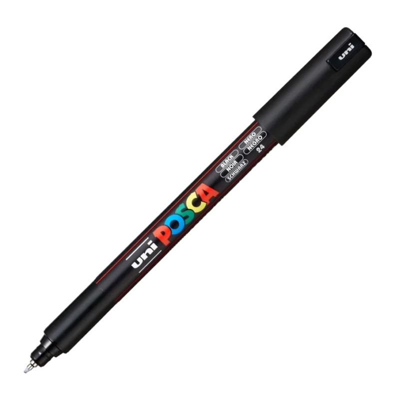 Nízká Cena Akrylový popisovač POSCA, PC-1MR, 0,7 mm, černý