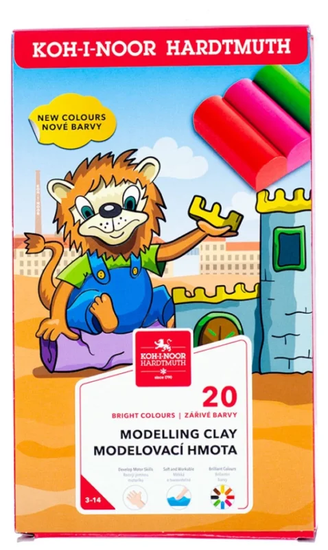 Horká Nabídka Koh-i-noor Modelovací hmota, 460 g - 20 barev
