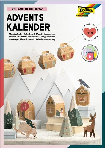 Adventní kalendář - Sněhová vesnička Akce