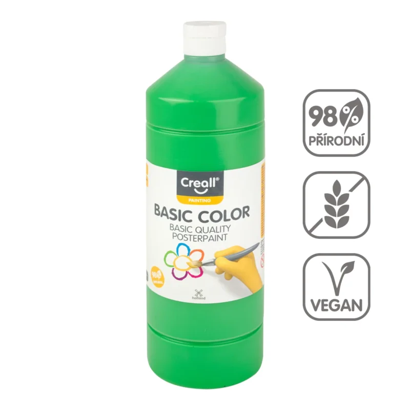 Temperová barva Creall 500 ml - středně zelená Časově Omezené