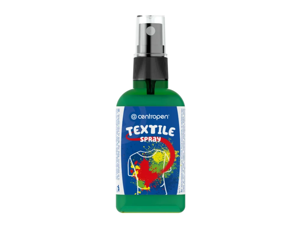 Originální Centropen Barva na textil ve spreji 110 ml - zelená