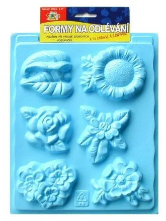 Forma na odlévání - Kytky Jen Po Omezenou Doba