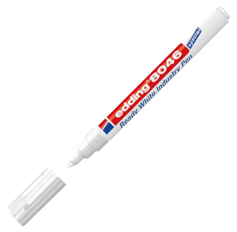 Vysoce Kvalitní Průmyslový fix edding 8046 Ready white, permanentní