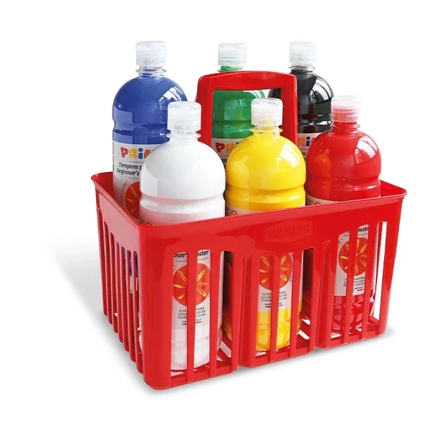 Temperové barvy PRIMO MAGIC, 6 x 1000 ml, mix barev, přenoska Expresní Doručení