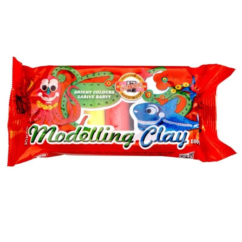 Koh-i-noor Modelína 100 g v celofánu - 5 barev Časově Omezené
