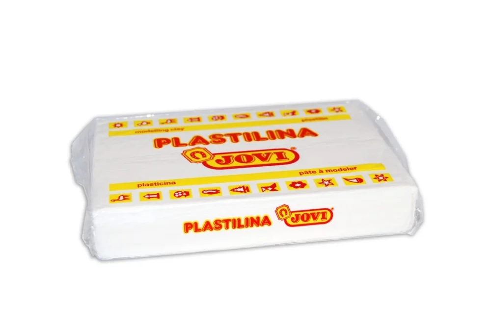 Novinka Plastelína JOVI 150 g - bílá