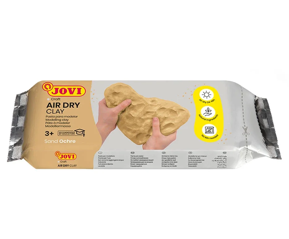 Horká Nabídka Modelovací hmota JOVI Samotvrdnoucí 1000 g - okrová