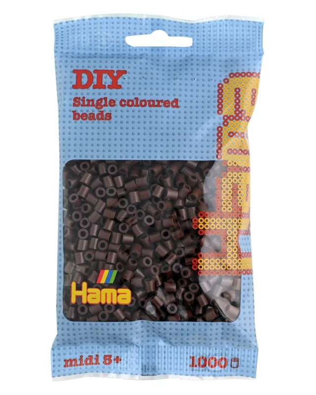 HAMA korálky MIDI - tmavě hnědé Ověřený