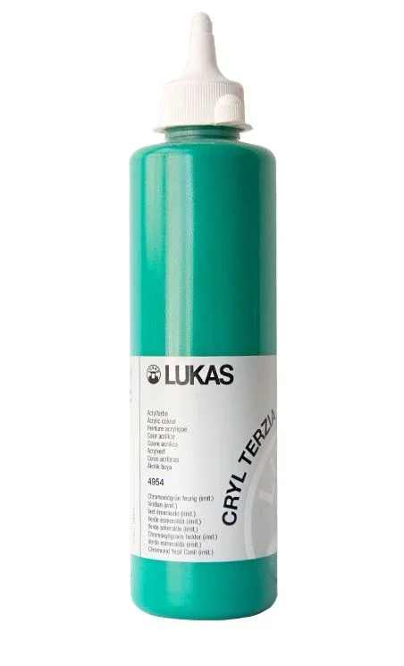 Poslední Šance Akrylová barva LUKAS "Cryl Terzia" 500 ml - cviridian