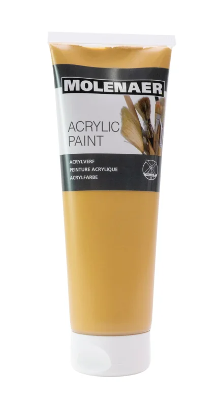 Akrylová barva Molenaer 250 ml - okrová Oblíbený