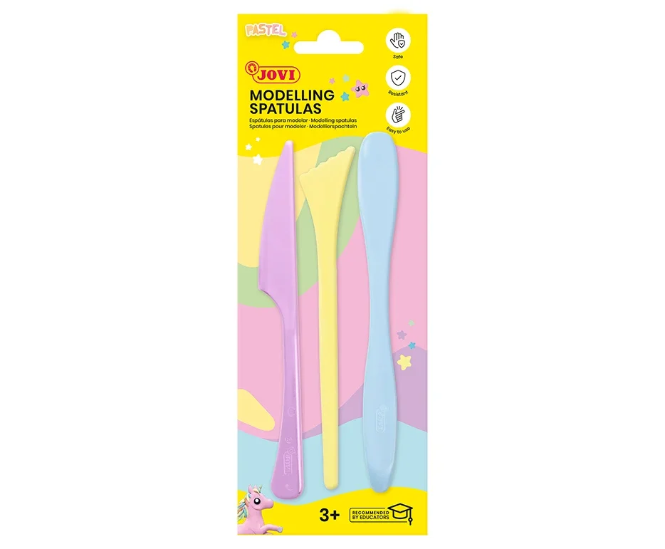 Vysoce Kvalitní JOVI nože na modelování 3 ks PASTEL