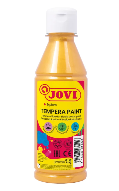 Výhodná Nabídka Temperová barva JOVI 250 ml - Zlatá