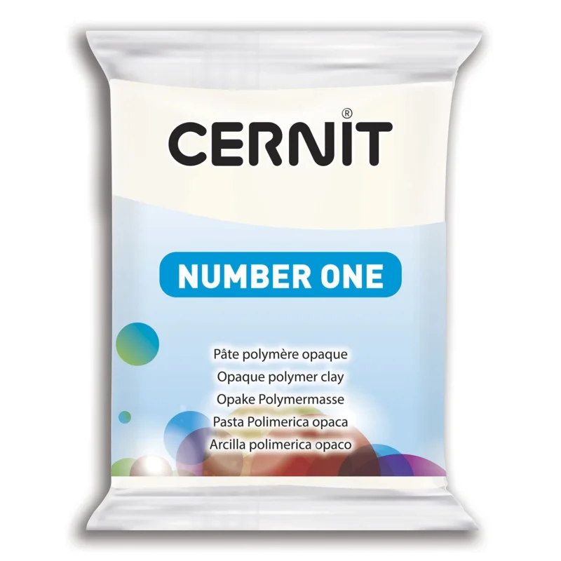 CERNIT Modelovací hmota 56 g - bílá krycí Novinka