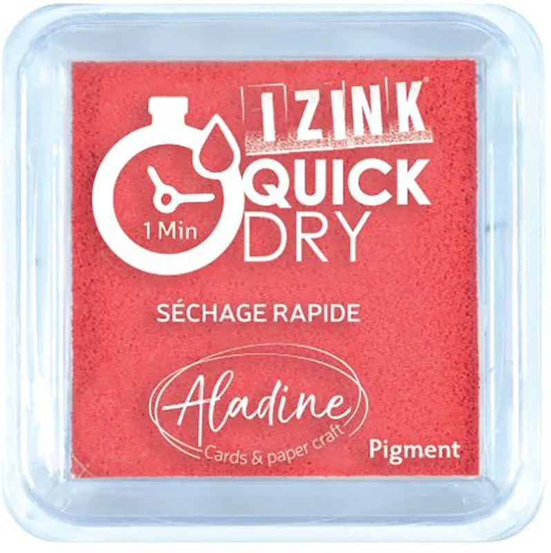 Razítkovací polštářek Izink Quick Dry, rychle schnoucí - červená Top Prodej
