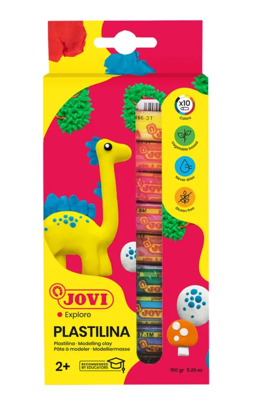 Plastelína Jovi - 10 × 15 g Výhodná Nabídka