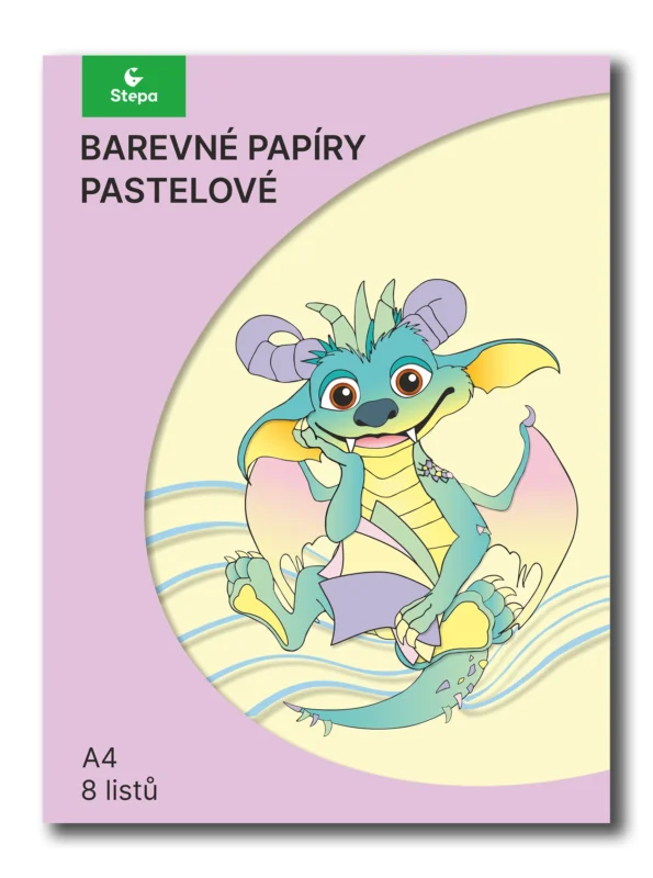 Sada pastelových papírů A4 - 8 listů/složka Vrácení Zdarma