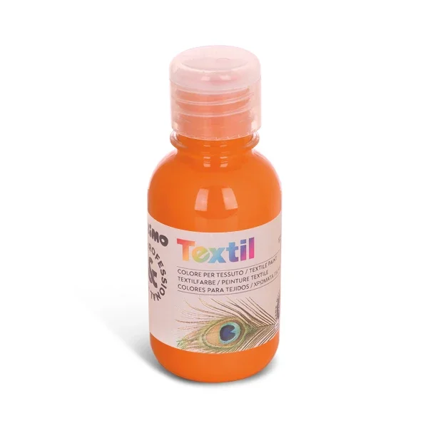 Barva na textil PRIMO, 125 ml - oranžová Cenově Výhodný
