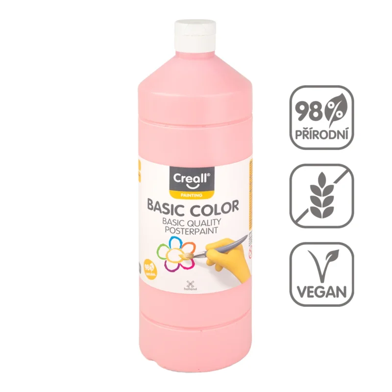 Temperová barva Creall 500 ml - růžová Přímo Od Výrobce