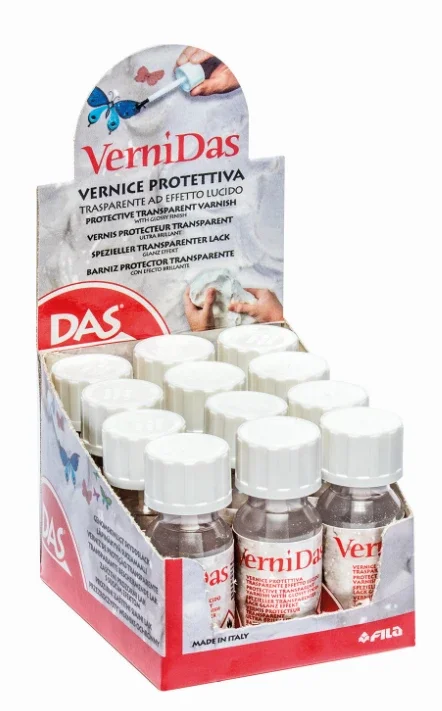 Přímo Od Výrobce DAS Závěrečný lak 33 ml vč. štětečku na víčku