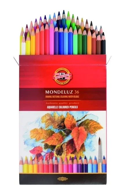 Umělecké akvarelové pastelky Koh-i-noor 3719 - 36 ks Pouze Dnes
